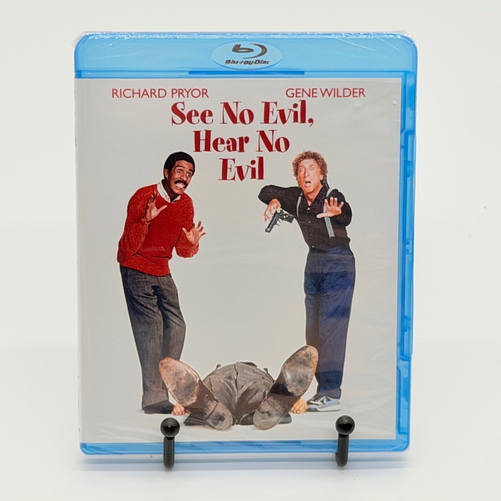 See No Evil Hear No Evil Blu-ray Richard Pryor Gene Wilder OOP NEW Sealed Movie
